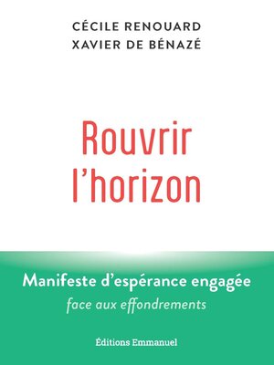 cover image of Rouvrir l'horizon